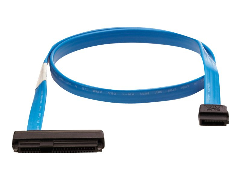 Câble HPE P06307-B21 Mini-SAS vers Mini-SAS bleu