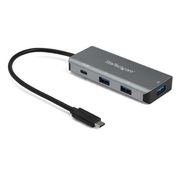 4 Port USB C Hub to 3x USB-A 1x USB-C - 10Gbps USB 3.1 Gen 2 Type C Hub - 100W Power Delivery Passthrough Charging - Portable Hub 4 porte USB - HB31C3A1CPD3