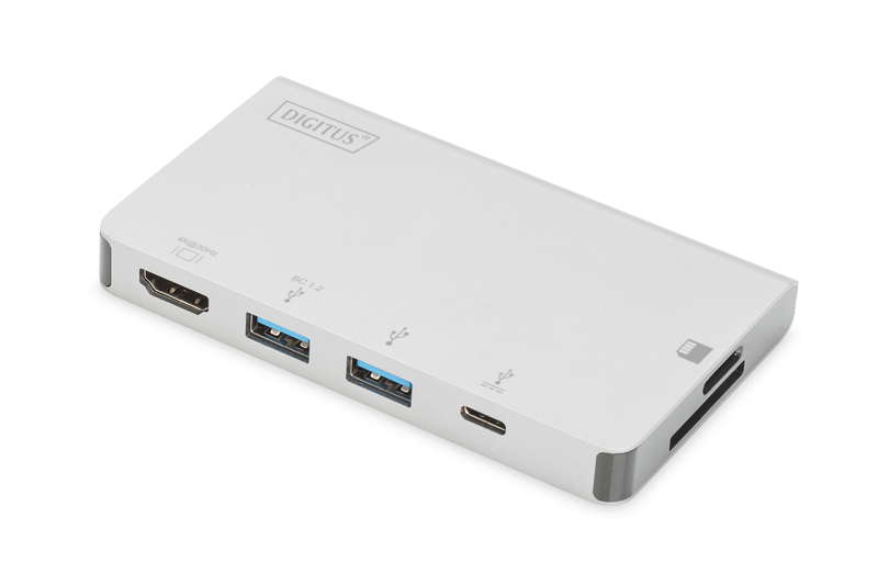 Station d'accueil de voyage USB-C DIGITUS DA-70867