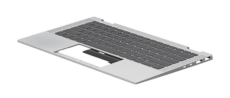 HP SPS-TOP COVER W/KB BL PVCY GR