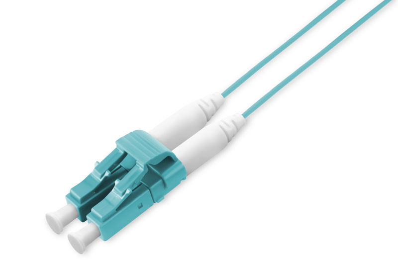 Digitus Fiber Optic MM Patch Cord, LC / LC, 1 m, OM3, LC, LC