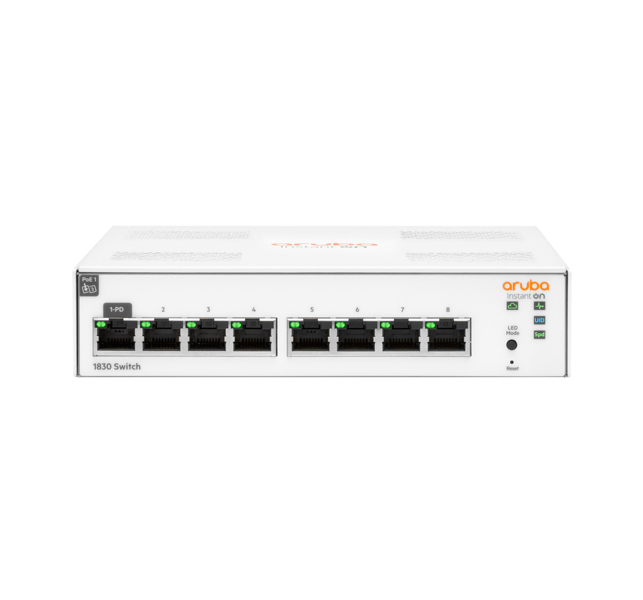 Commutateur HPE Aruba IOn 1830 8G
