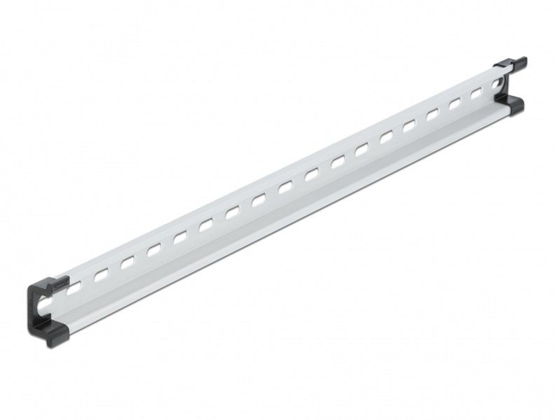 Delock 66183 - Rail DIN 35 x 15 mm (50 cm) en aluminium, trous oblongs