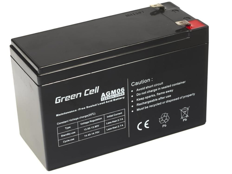 Green Cell AGM06 - Sealed Lead Acid (VRLA) - 12 V - AGM06
