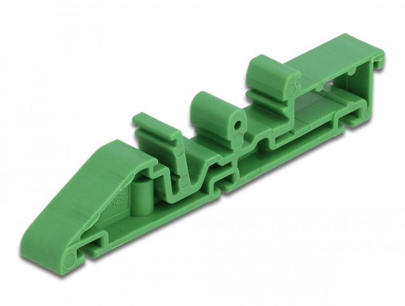 Delock 66261 - Clip pour rail DIN pour carte 85 mm, 4 pièces