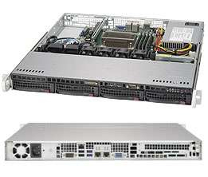 Supermicro CSE-813MFTQC-350CB - Server - ATX - CSE-813MFTQC-350CB