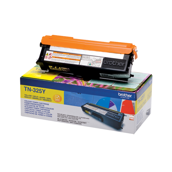 Brother TN325Y - Jaune - original