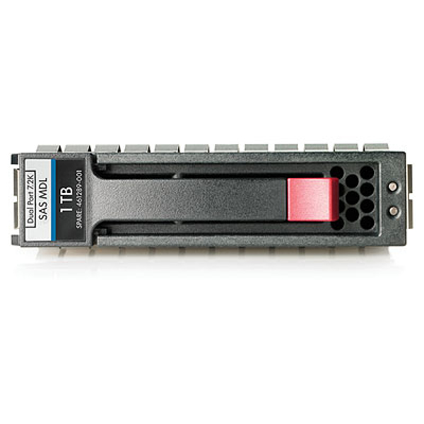 Disque dur HPE 1 To 3,5 pouces SAS 7 200 tr/min double port enfichable à chaud