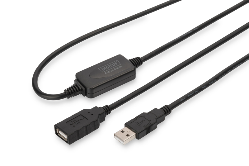 DIGITUS DA-73100-1 Rallonge USB 10 m