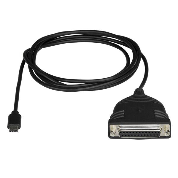 Câble StarTech USB-C vers imprimante parallèle 183 cm