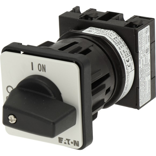 Interrupteur EATON T0-1-8200/EZ ON-OFF 069725 1 pôle 20 A 90° Montage central 069725