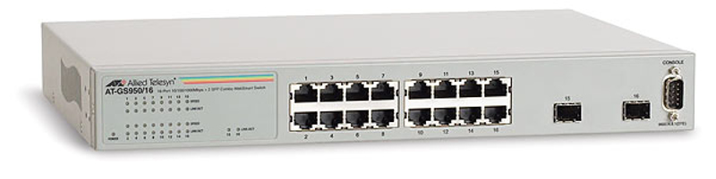 AT GS950/16 WebSmart Switch Managed - AT-GS950/16