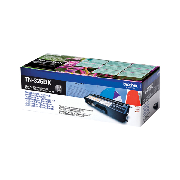 Brother TN325BK - Haut rendement - noir