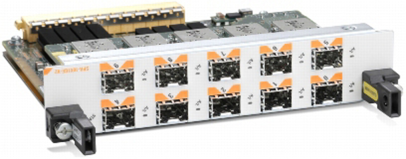 SPA-10X1GE 10-Port Gigabit Ethernet Shared Port Adapter, Version 1