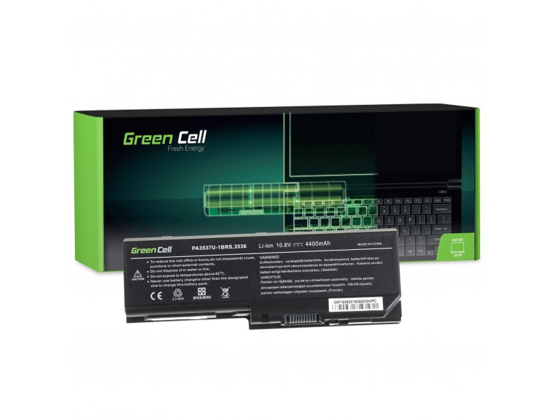 GREEN CELL TS09 Battery PA3536U-1BRS for Toshiba Satellite P200 P300 L350 - TS09