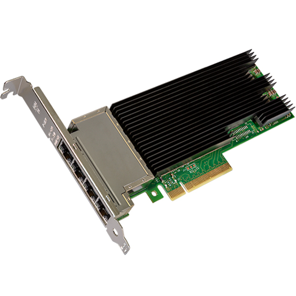 Carte réseau convergée Intel Ethernet X710-T4