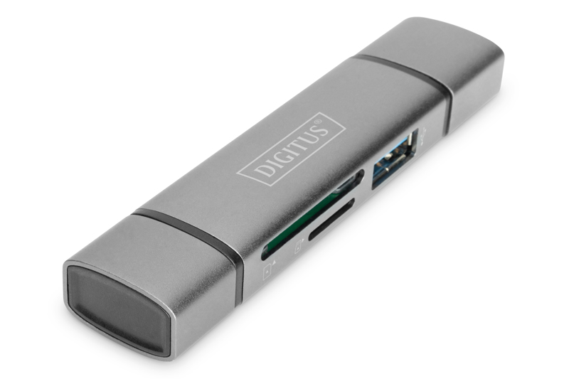 DIGITUS USB-C Card Reader Hub - DA-70886