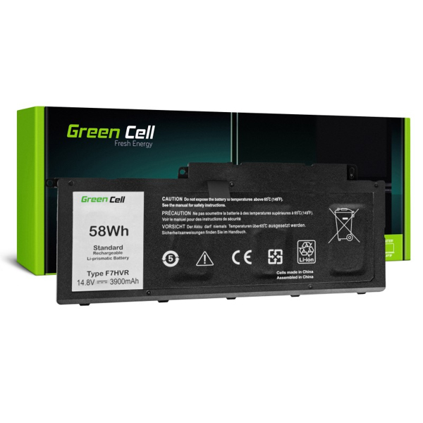 Batterie GREEN CELL DE112 F7HVR pour Dell Inspiron 15 7537 17 7737 7746, Dell Vostro 14