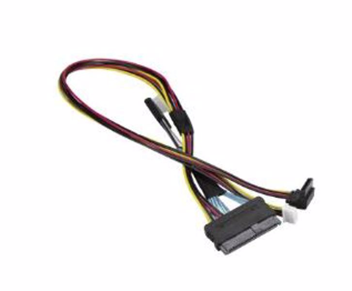SuperMicro OcuLink v 1.0 R/A to PCIe SFF-8639, SATA 15pin/RA, w/ Power