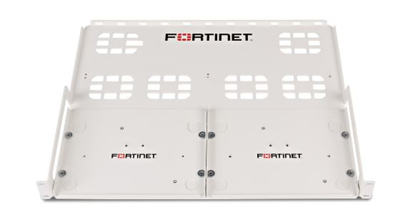 Rack mount tray for all FortiGate E series and F series desktop models and backward compatible with SP-RackTray-01. For list of compatible FortiGate products, visit Documentation website. - SP-RACKTRAY-02