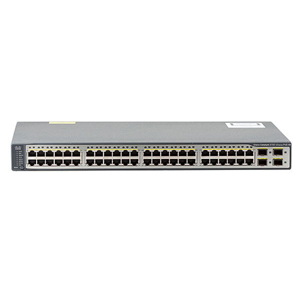 Cisco Catalyst WS-C3750V2-48PS-S - Managed PoE - WS-C3750V2-48PS-S