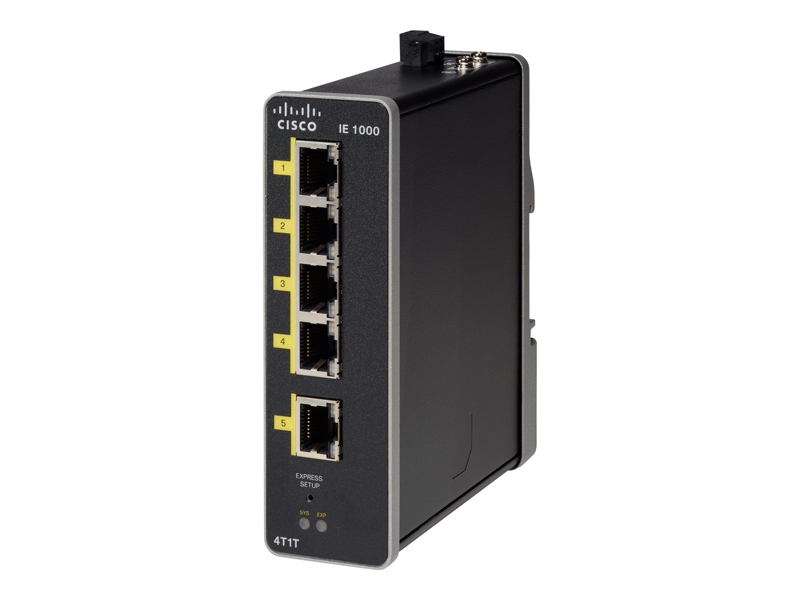 Cisco IE-1000-4T1T-LM - Managed - Fast Ethernet
