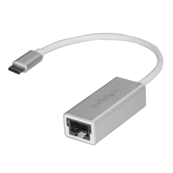 StarTech USB-C to Gigabit Network Adapter Silver - US1GC30A