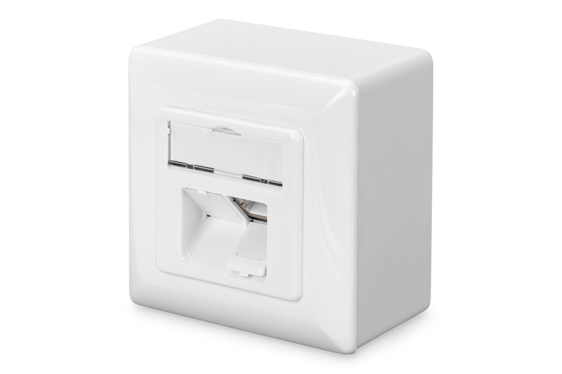 DIGITUS Surface Network Box RJ45 Cat6 Shielded - DN-9006-N