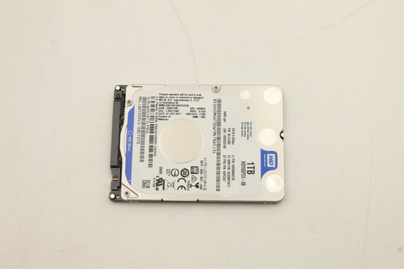 Hårddisk 1 TB Serial ATA-600 2.5" 7mm Slim 5400 rpm Internal - 00PC557