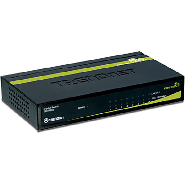 TRENDnet TEG S80G - Switch - Copper Wire 1 Gbps - TEG-S80G