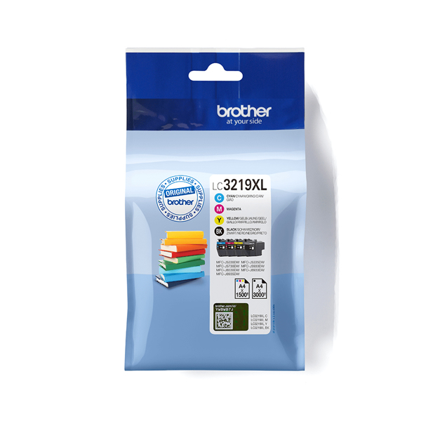 Pack économique Brother LC3219XL - paquet de 4