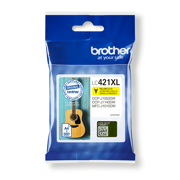 Brother LC421XLY - Haut rendement