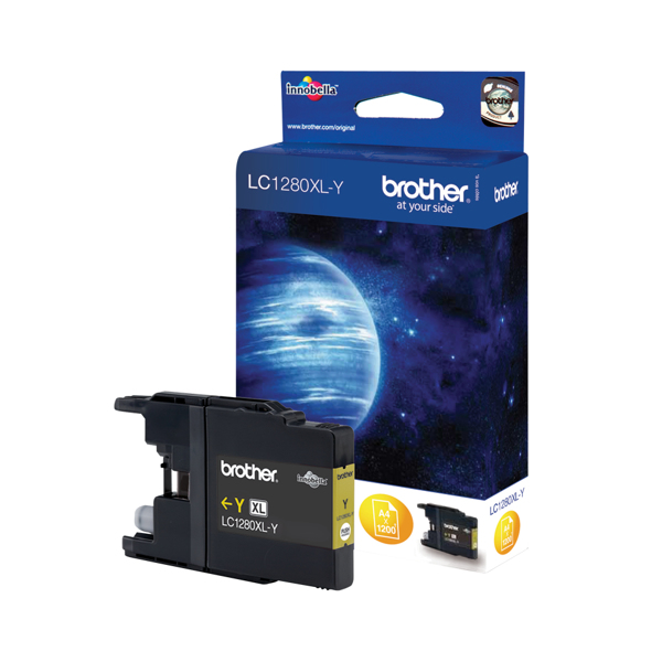 Brother LC1280XLY - Jaune - original