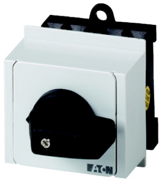 Interrupteur EATON T0-1-102/IVS ON-OFF 015147 2 pôles 20 A 90° Montage sur tableau de distribution