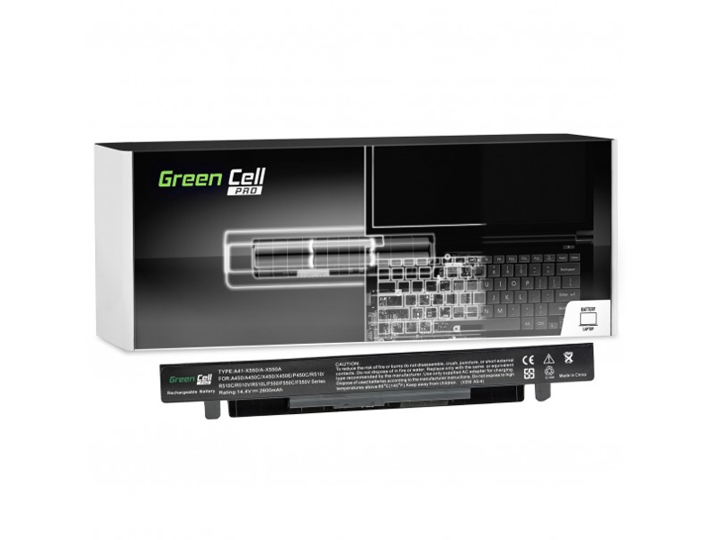 Batterie Green Cell PRO pour Asus A450 A550 R510 X550 / 14,4 V