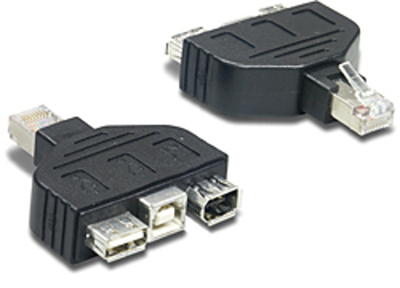 TRENDnet USB & FireWire adapter for TC-NT2 Black ( TC-NTUF ) - TC-NTUF