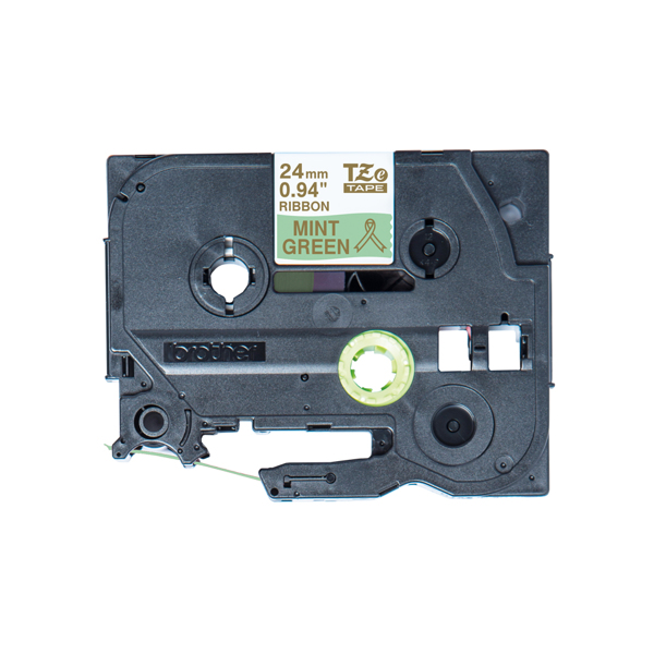 Brother TZe-RM54 - Satin - or sur vert menthe