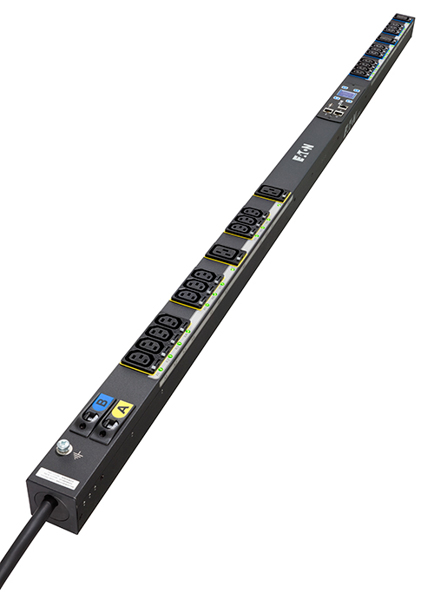 Eaton ePDU Switched - Stromverteilungseinheit (Rack - einbaufähig) - Ethernet 10/100, RS-232 - 24 Ausgangsstecker - 0U (ESWB05) - ESWB05