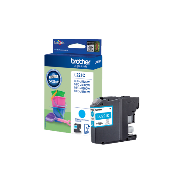 Brother LC221C - Cyan - original