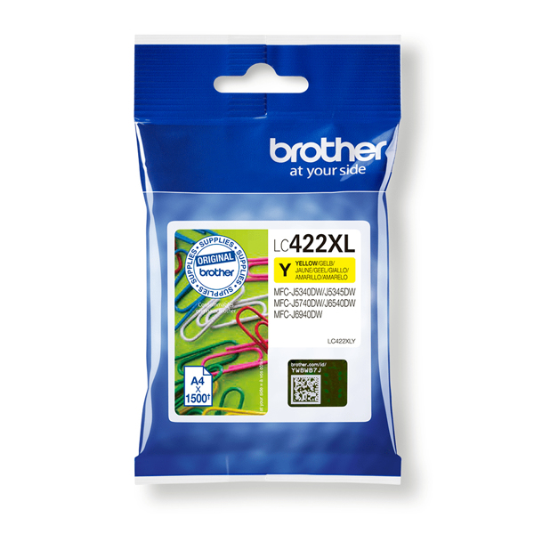 Brother LC422XLY - High Yield - LC422XLY