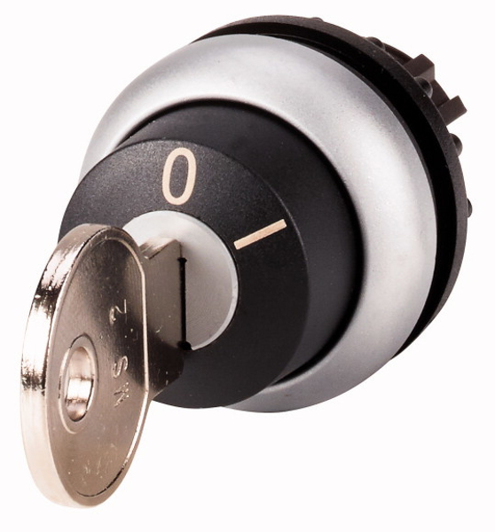 Bouton-poussoir à clé EATON, 2 positions, M22-WRS-MS2 111778