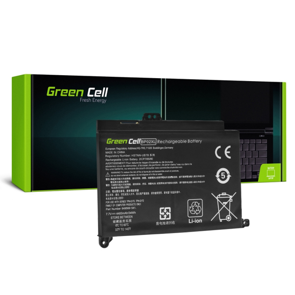 Batterie GREEN CELL BP02XL pour HP Pavilion 15-AU