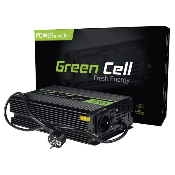 Green Cell ½ Voltage Car Inverter UPS for ovens and ears - INV07