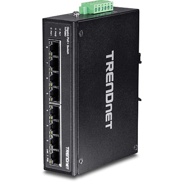 TRENDnet TI-PG80 - Switch - PoE+ - TI-PG80