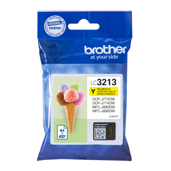 Brother LC3213Y - Jaune - original