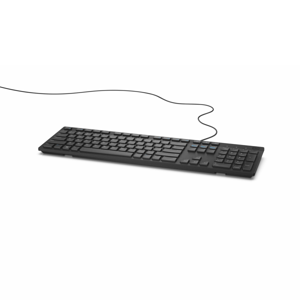 KB216 - Tangentbord - USB - svart - detaljhandel