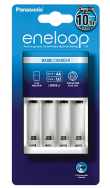 Panasonic BQ-CC51E - Chargeur de batterie 10 heures