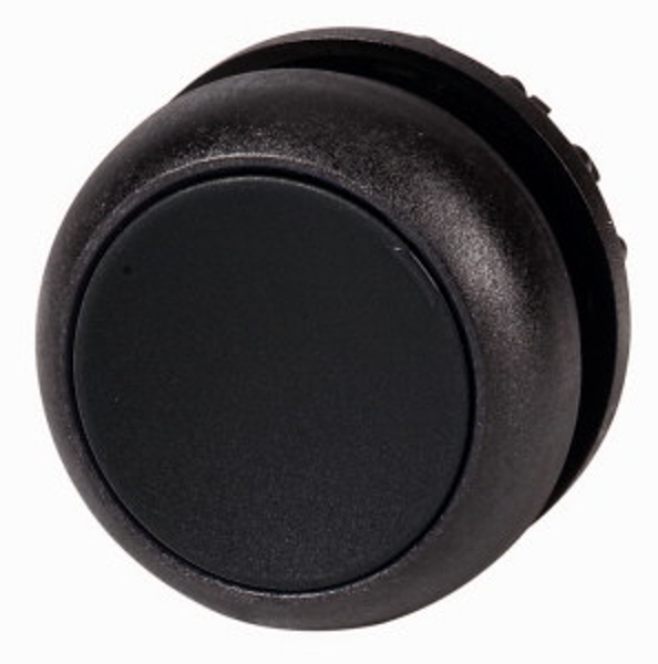 EATON Flat Pushbutton, Black M22S-D-S 216591 - 216591