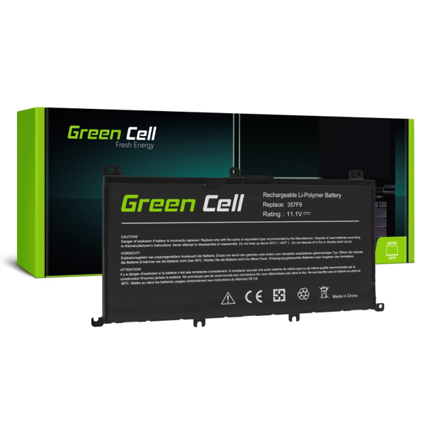 GREEN CELL-batteri 357F9 for Dell Inspiron 15 - DE139
