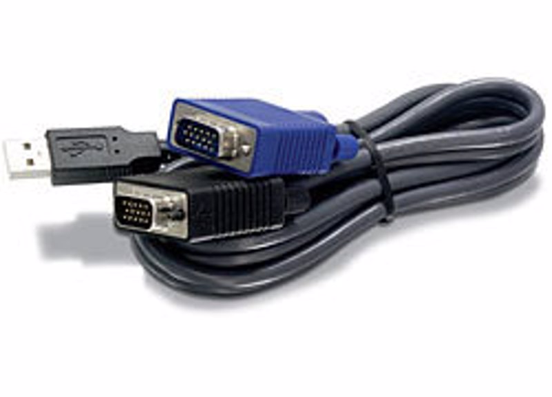 TRENDnet 1.8m USB/VGA - 1.8 m - TK-CU06